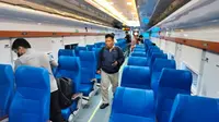 PT Kereta Api Indonesia (Persero) meluncurkan Kereta Ekonomi New Generation dengan memberikan sentuhan-sentuhan baru. (dok: KAI)
