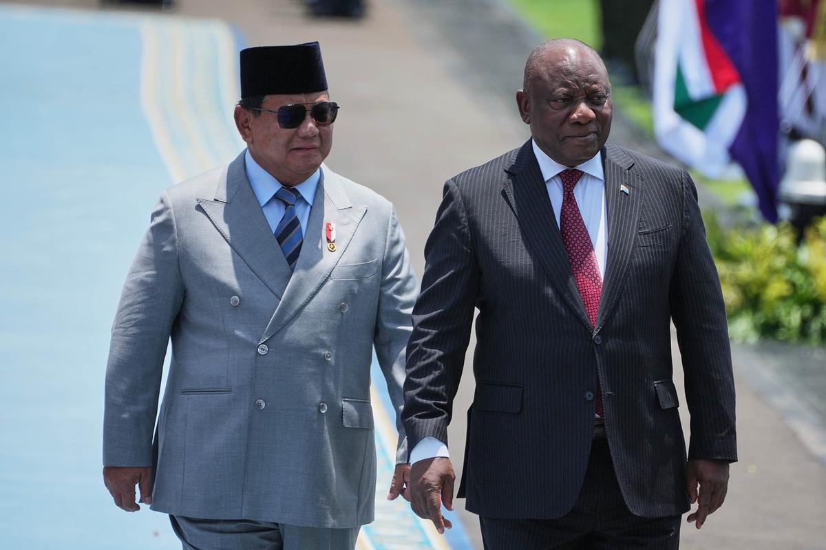 FOTO: Prabowo dan Ramaphosa Satukan Visi,  Dari Investasi Hingga Penguatan G20