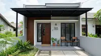 Kanopi Atap Datar Minimalis. (AI Generated)