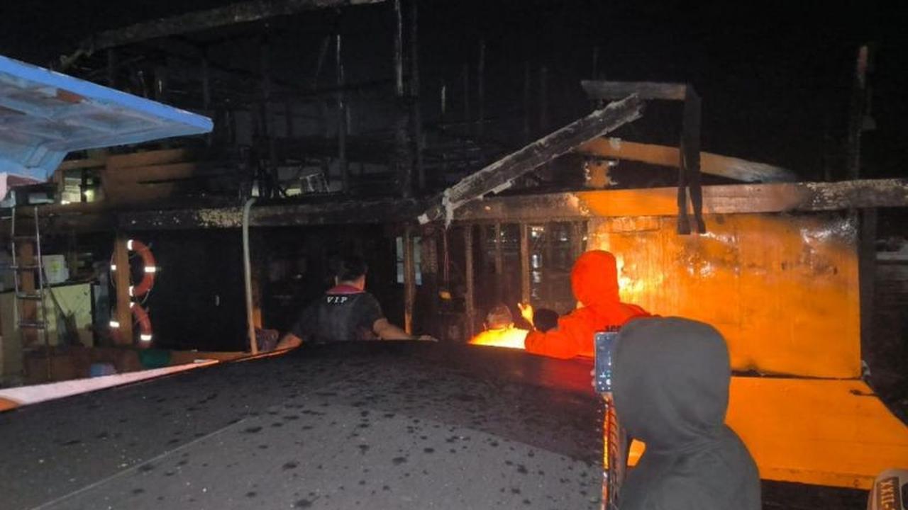 Cepat Tanggap! Dua Korban Selamat dari Insiden Kapal Wisata Terbakar di Labuan Bajo