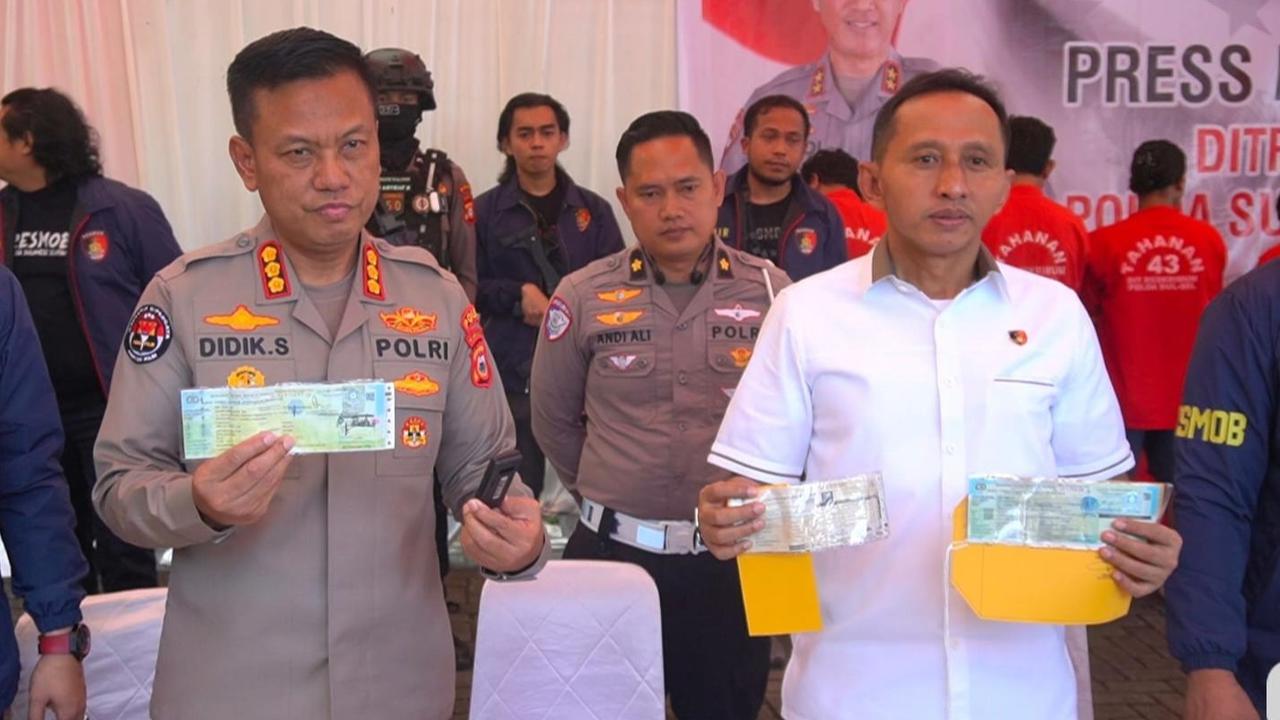 Sindikat STNK Palsu di Sulsel Terbongkar, Modus Libatkan Debt Collector