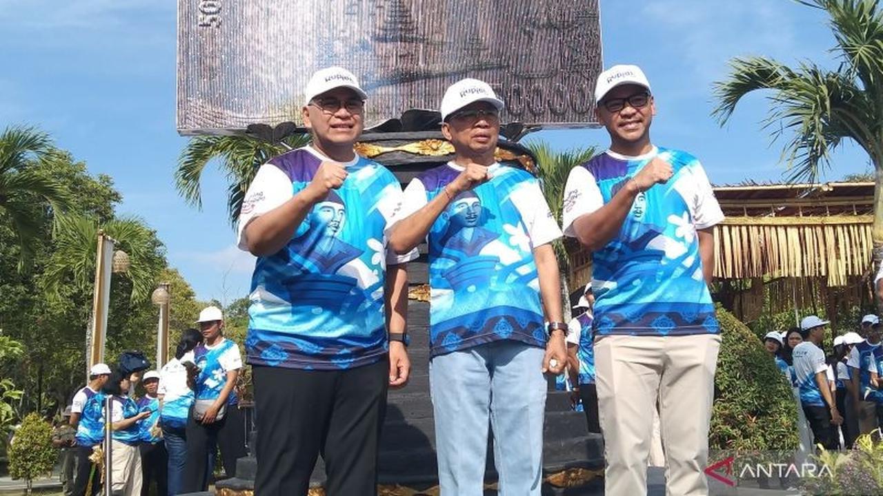 Terinspirasi Uang Rp50 Ribu, BI Bangun Tugu Rupiah 3D Bali di Monumen Bajra Sandi