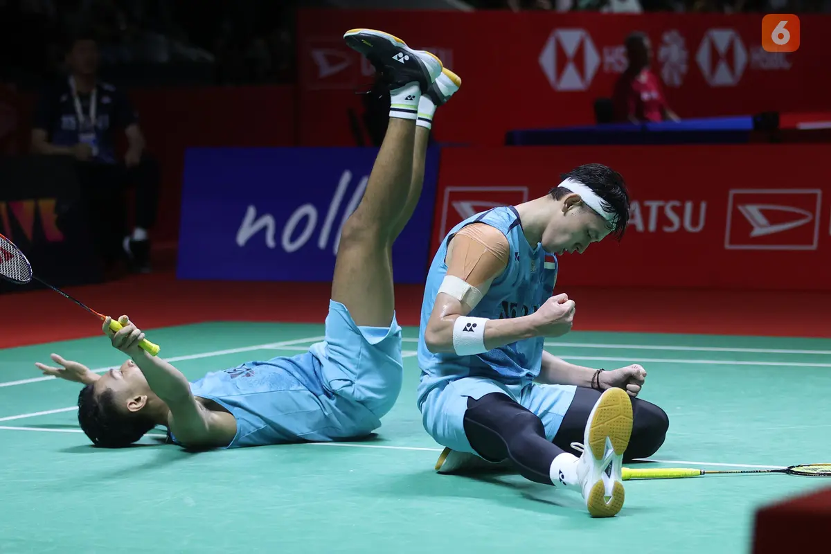 Foto: Fajar Alfian/Muhammad Rian Ardianto Pimpin 4 Ganda Putra Indonesia Segel Empat Tempat di 8 Besar Indonesia Masters 2024