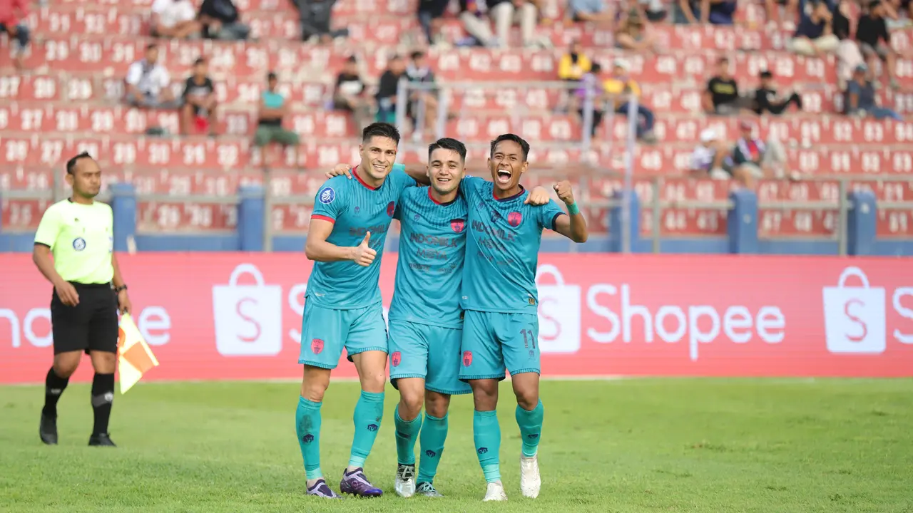 Ramiro Fergonzi, Ezequiel Vidal, Muhammad Toha - Persita Tangerang di BRI Liga 1 2023/2024