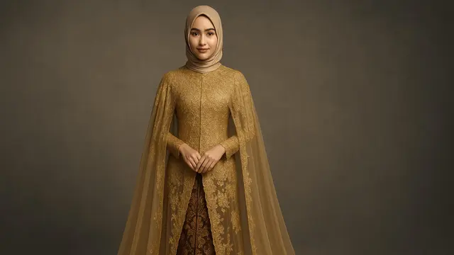 7 Model Kebaya Dress Panjang yang Trendy dan Elegan, Dari Klasik hingga Kontemporer