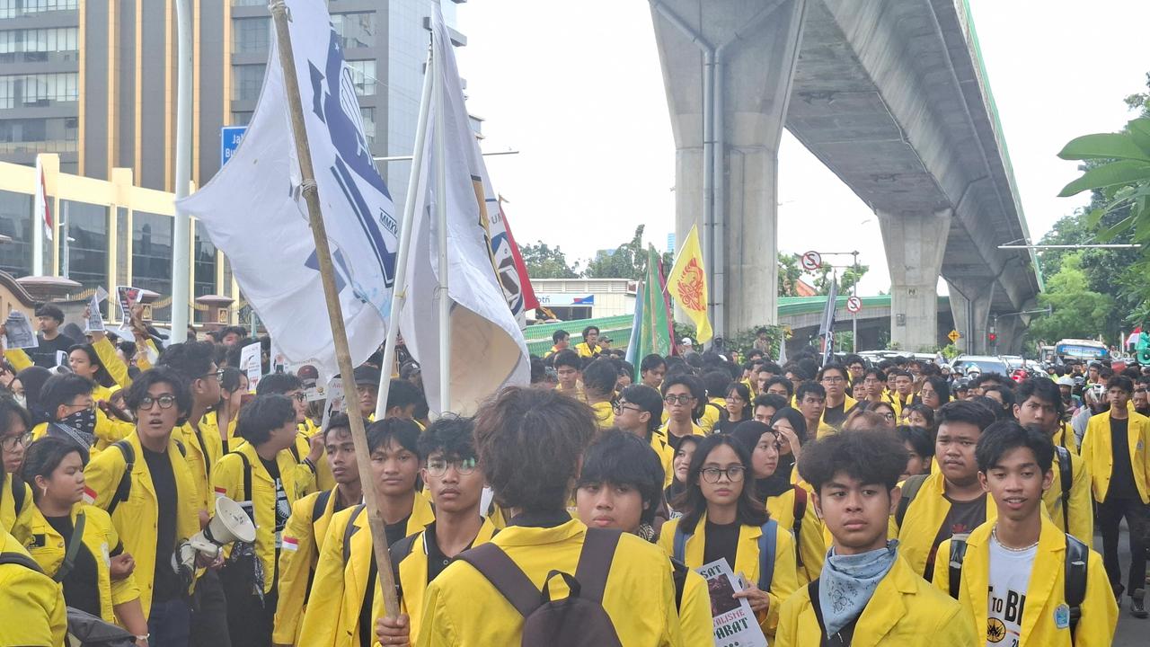 Mahasiswa Gelar Demo di Mabes Polri, Soroti Represivitas Kepolisian