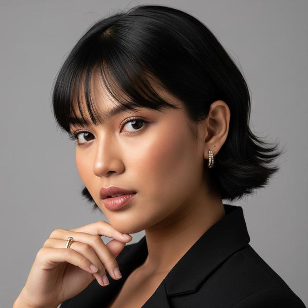 7 Model Rambut Pendek Wanita Sesuai Bentuk Wajah Lonjong, Tampil Lebih Proporsional di 2025