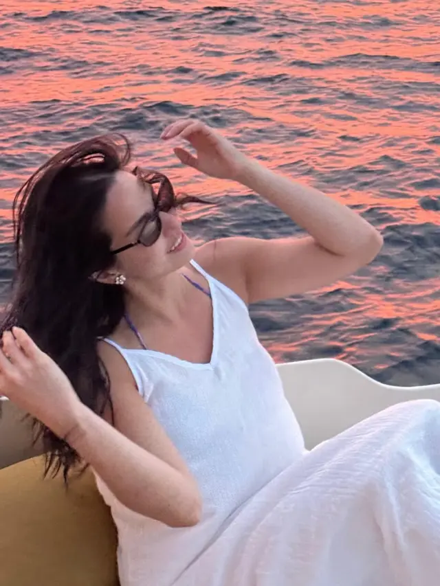 Nia Ramadhani saat Liburan ke Lombok. [@ramadhaniabakrie]