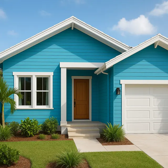 Inspirasi Warna Cat Eksterior Rumah (Foto: ChatGPT)