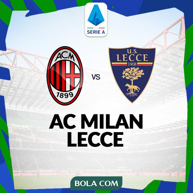 Liga Italia - AC Milan Vs Lecce