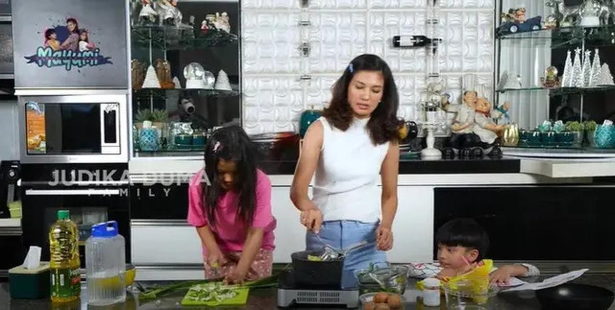 Potret Dapur Mewah Judika dan Duma Riris, Elegan dan Fungsional