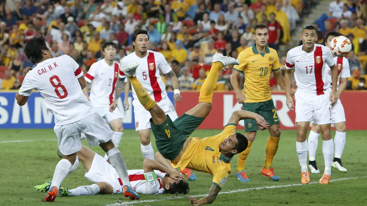 Tiongkok vs Australia