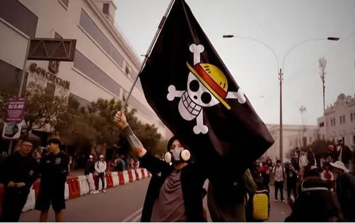 bendera one piece di peru
