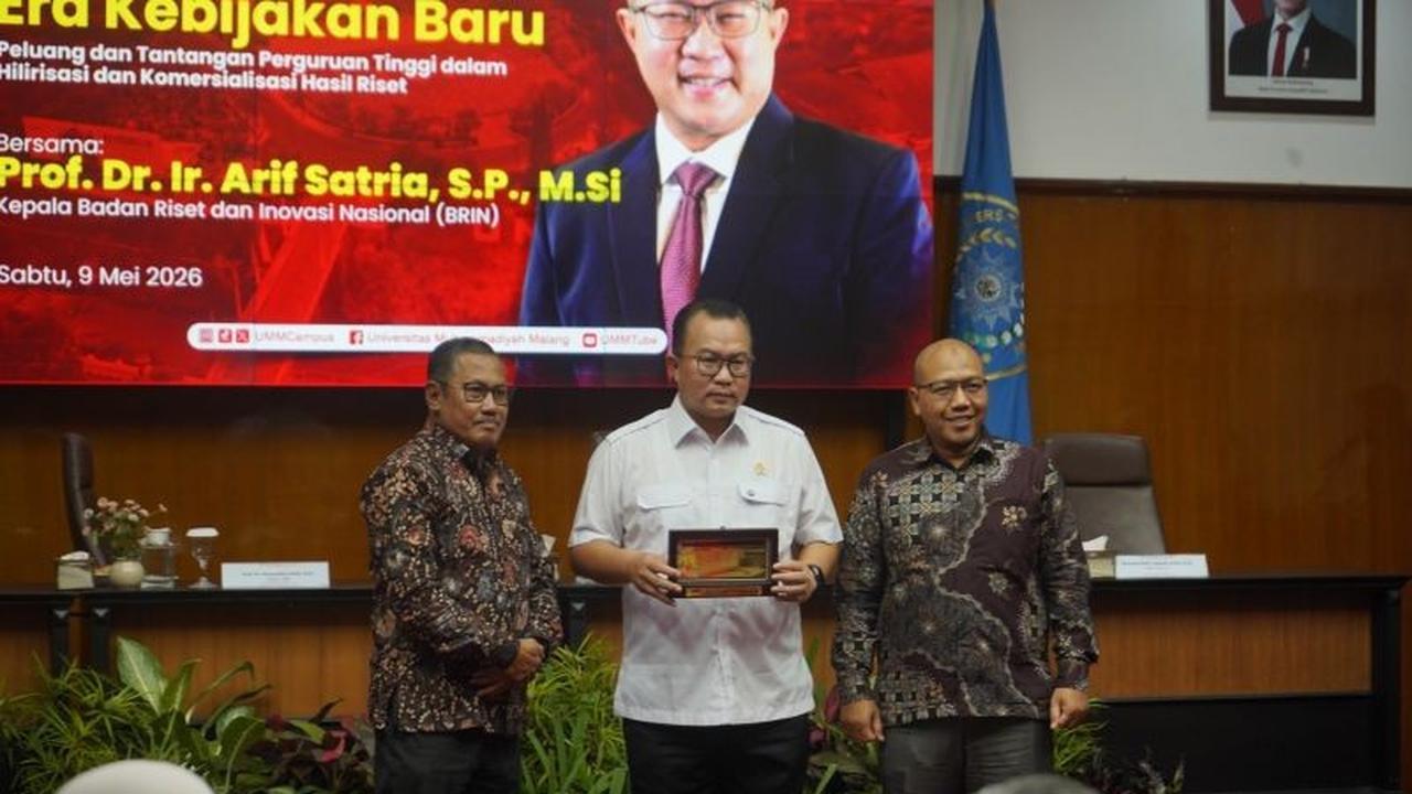 BRIN Apresiasi Agresivitas UMM dalam Transformasi Menuju Innovation University