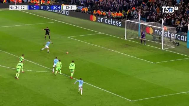 VIDEO: Highlights Liga Champions, Manchester City Vs Schalke 7-0