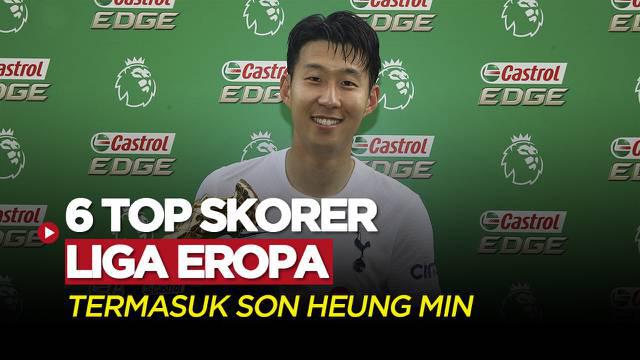 Berita Video, Deretan 6 Top Skorer Liga Eropa Salah Satunya Son Heung-min