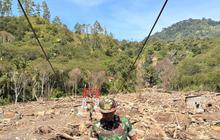 TNI AD Percepat Pembangunan Jembatan Gantung di Ketol, Hubungkan Empat Desa Terisolir
