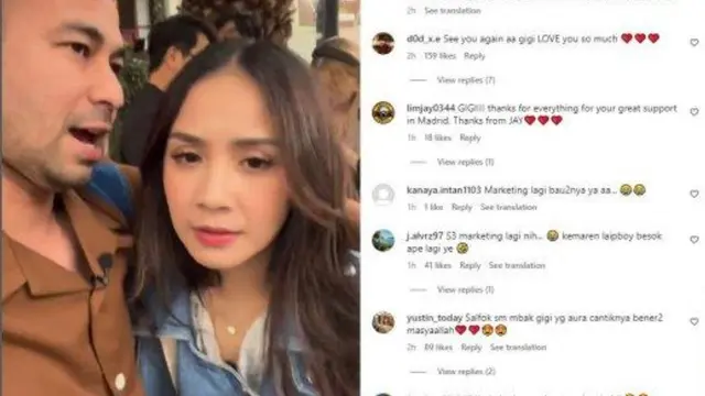 Raffi Ahmad dan Nagita Slavina (Instagram/raffinagita1717)