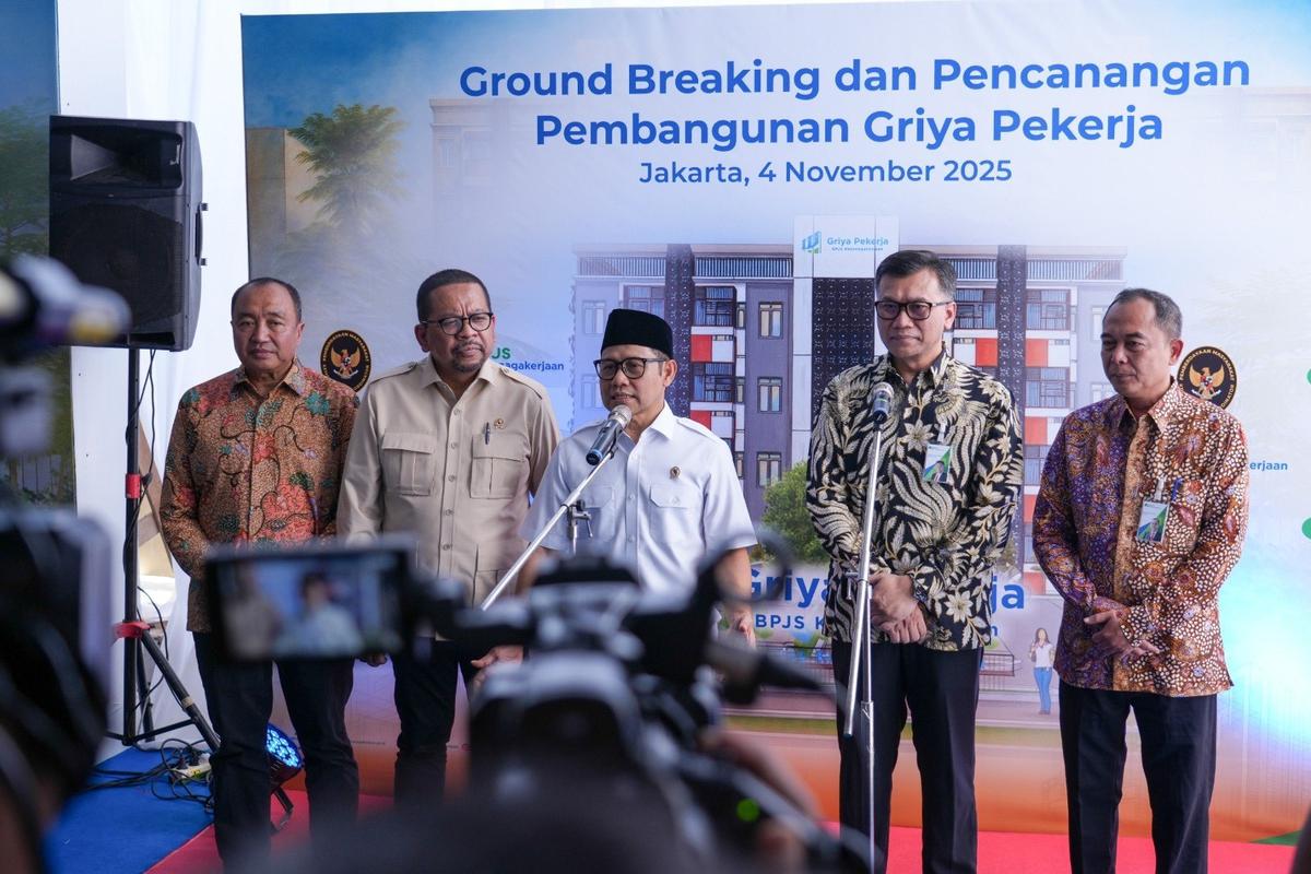 Groundbreaking pembangunan Griya Pekerja di Pasar Minggu