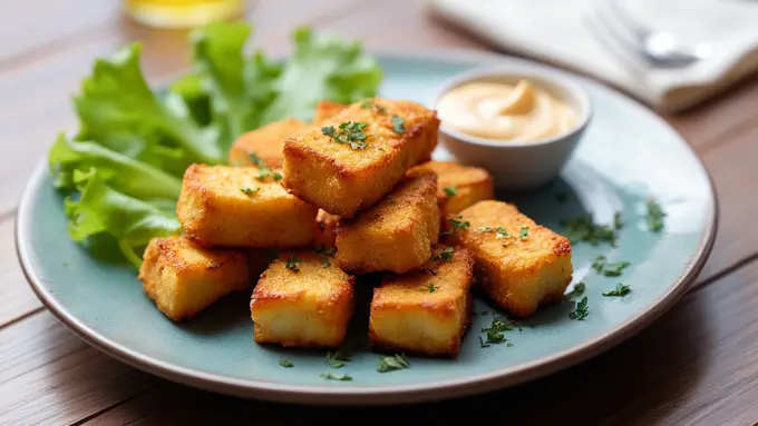 Resep Crispy Tofu Tenders