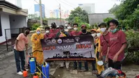 Bersama 10 Rumah Aman, The Jakmania Kebagusan Rayakan Milad ke-1 dengan Cara Berbeda