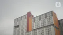 Suasana Wisma Atlet, Kemayoran, Jakarta, Jumat (20/3/2020). Pemerintah akan mengubah fungsi Wisma Atlet Asian Games sebagai rumah sakit darurat khusus penanganan virus corona (Covid-19) sehingga bisa dipakai pada Senin (23/3/2020). (Liputan6.com/Immanuel Antonius)