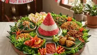 Resep Nasi Tumpeng Merah Putih Gurih, Simbol Kemerdekaan yang Lezat dan Meriah