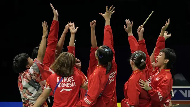 Foto: Sapu Bersih di Tunggal, Indonesia Singkirkan Korea Selatan untuk Ulangi Capaian 16 Tahun Silam Melaju ke Final Piala Uber 2024