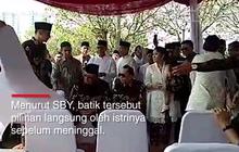 VIDEO: Batik Sawunggaling Kenangan Terakhir SBY dengan Ani Yudhoyono