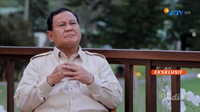 Presiden RI Terpilih Periode 2024-2029 Prabowo Subianto menyampaikan sejumlah hal dalam program Prabowo Bicara.
