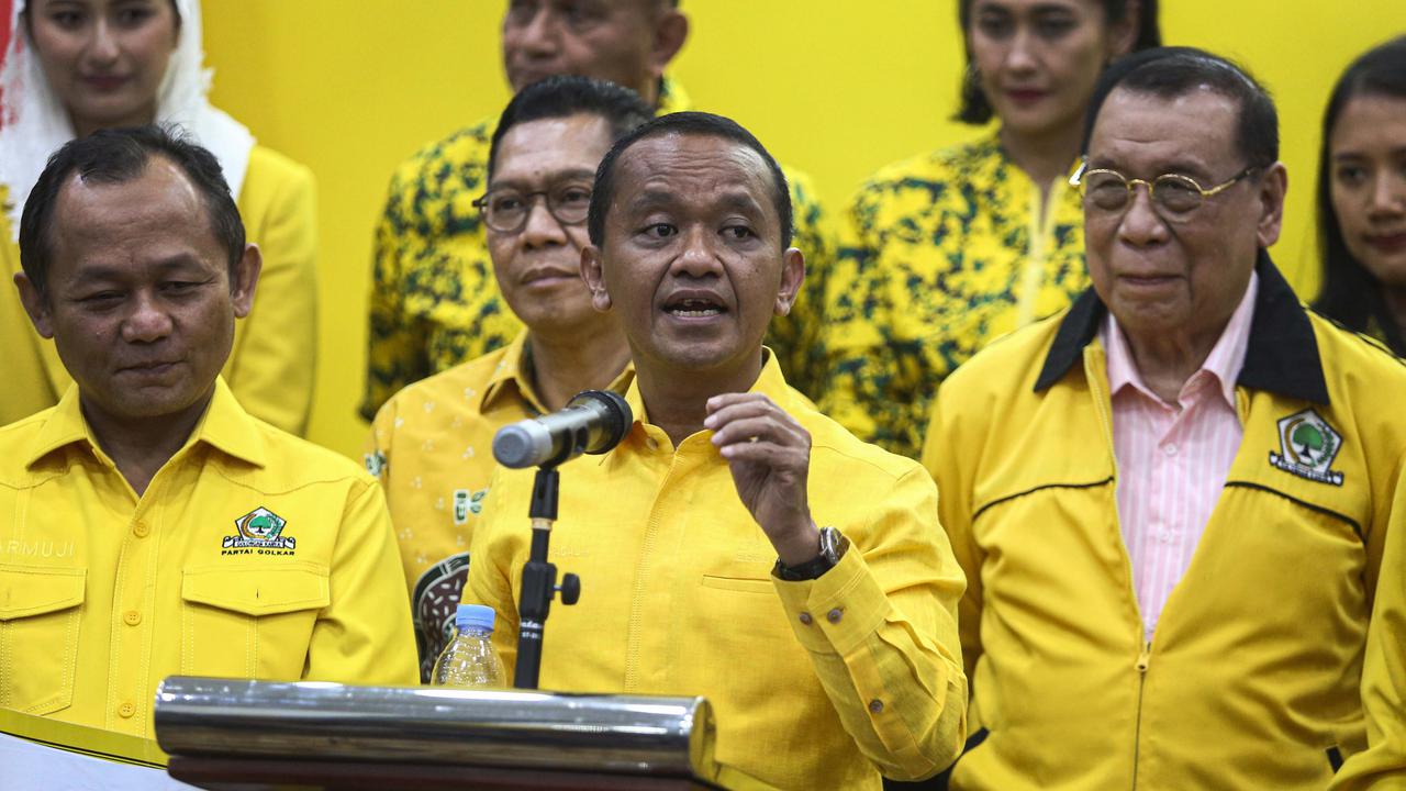 Bahlil Lahadalia umumkan kepengurusan baru Partai Golkar