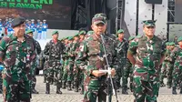 Panglima TNI Jenderal TNI Agus Subiyanto di Monumen Nasional (Monas), Jakarta. (Foto: Merdeka.com/Rahmat Baihaqi).