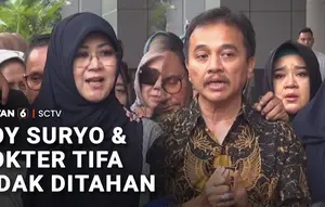Penangguhan Penahanan Roy Suryo dan Dokter Tifa Disetujui Kejari Jaksel