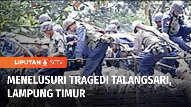 Keluarga korban tragedi Talangsari, Lampung Timur, Lampung, menyambut baik pengakuan pemerintah atas terjadinya 12 kejadian pelanggaran HAM berat di masa lalu. Keluarga korban menuntut pemerintah mengusut tuntas dan membawa pelakunya ke persidangan h...