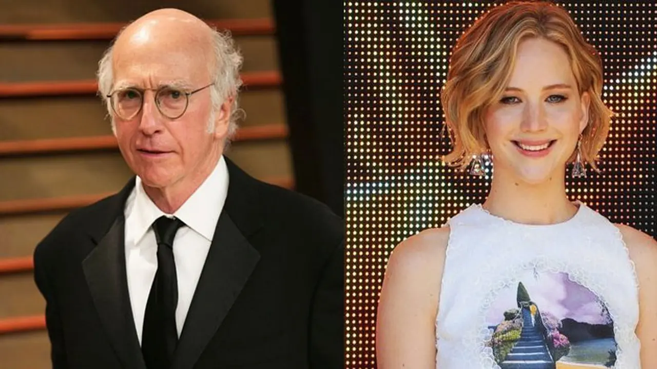 Jennifer Lawrence dan Larry David