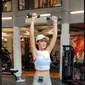 Pevita Pearce memberikan tips Workout di Tiktok.