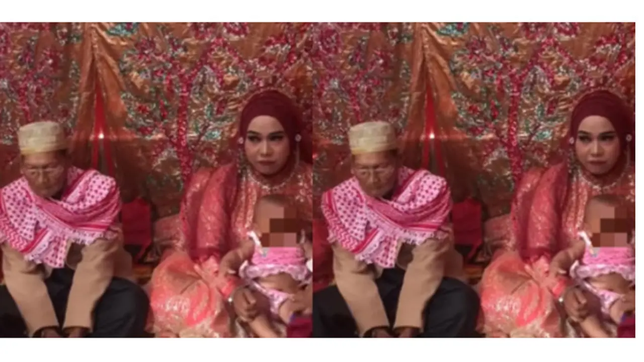 Usai Cerai dari Istrinya, Kakek 90 Tahun Ini Nikahi Mantan Iparnya yang Berusia 20 Tahun