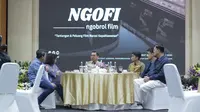 NGOFI (Ngobrol Film): Tantangan dan  Peluang Film Narasi Kepahlawanan. (dok. Kementerian Kebudayaan)