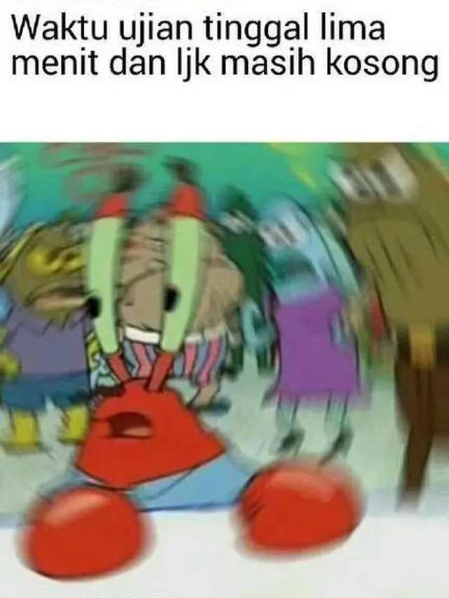 7 Meme Kesulitan Mengerjakan Soal Ujian Ini Kocak Banget