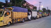 truk tambang ilegal di IKN (Liputan6.com/istimewa)