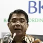 Kepala Badan Koordinasi Penanaman Modal (BKPM) Franky Sibarani memberikan keterangan terkait strategi kejar target investasi 2016, Jakarta (8/1). BKPM menyiapkan 5 langkah strategi mendukung pertumbuhan investasi tahun 2016. (Liputan6.com/Angga Yuniar)
