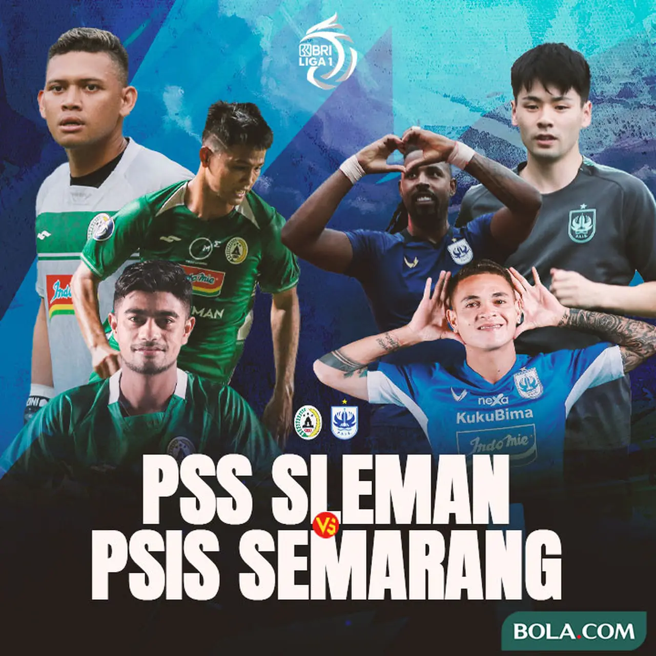 Live Streaming BRI Liga 1 antara PSS Vs PSIS: Eksklusif di Vidio 
