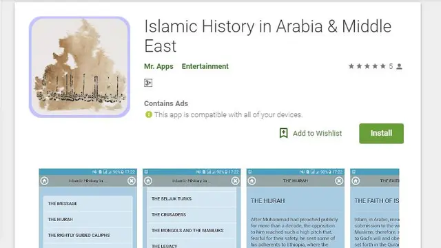 Islamic History in Arabia & Middle East