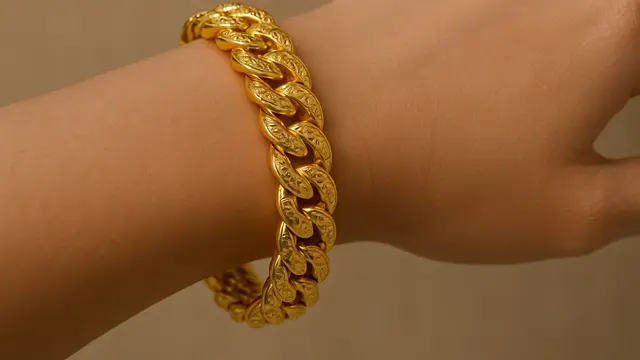 Model Gelang Emas Lipan Terbaru