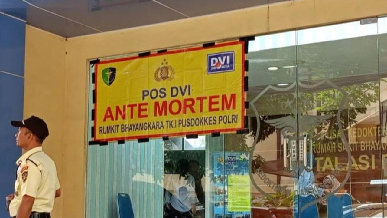 RS Polri Ungkap Enam Korban Kebakaran Glodok Plaza Diduga Kru Pesawat, Begini Langkah Tim DVI Lakukan Identifikasi