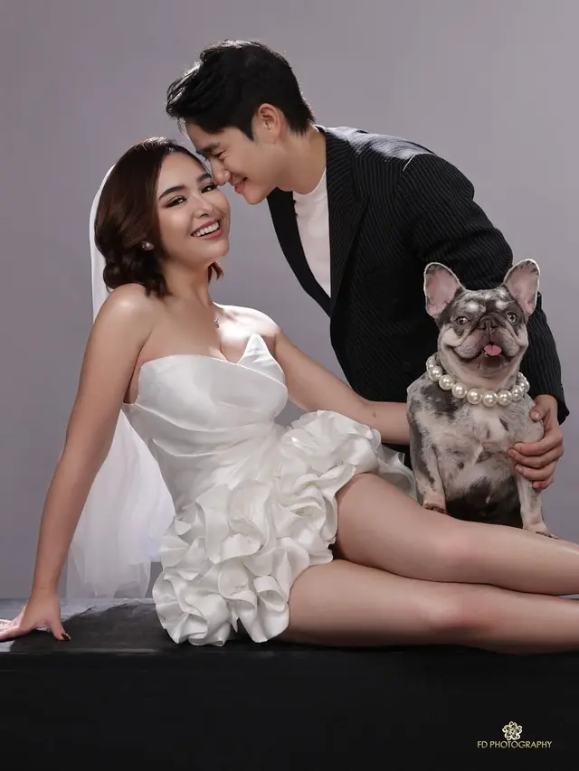 Dikabarkan Akan Menikah dengan Kenny Austin, Pesona Amanda Manopo Bergaun Putih di Pemotretan Prewedding