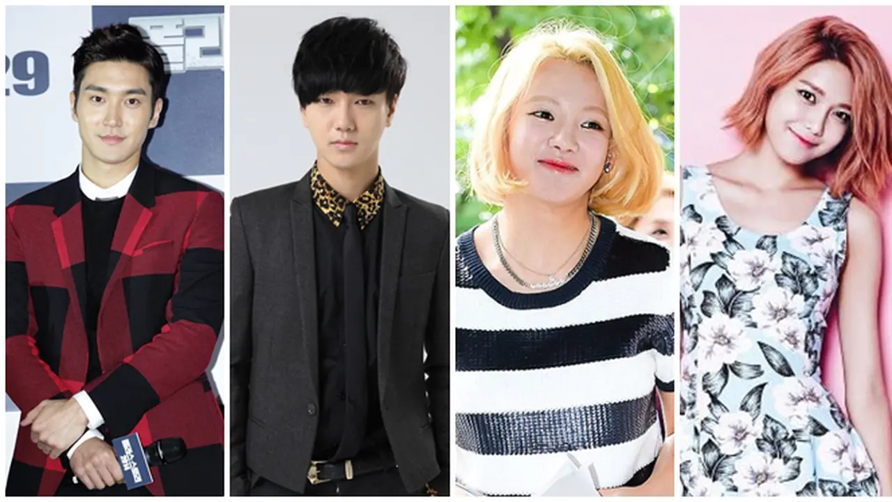 [Bintang] Siwon Yesung Super Junior Hyoyeon Sooyong SNSD