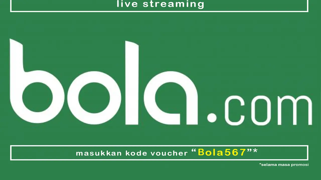 Promosi Live Streaming di Bola.com.