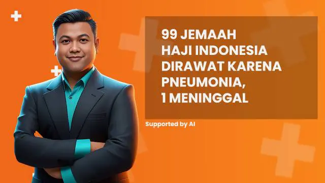 99 Jemaah Haji Indonesia Dirawat karena Pneumonia, 1 Meninggal