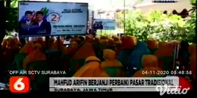 VIDEO: Janji Dua Paslon Pilkada Surabaya Saat Kampanye
